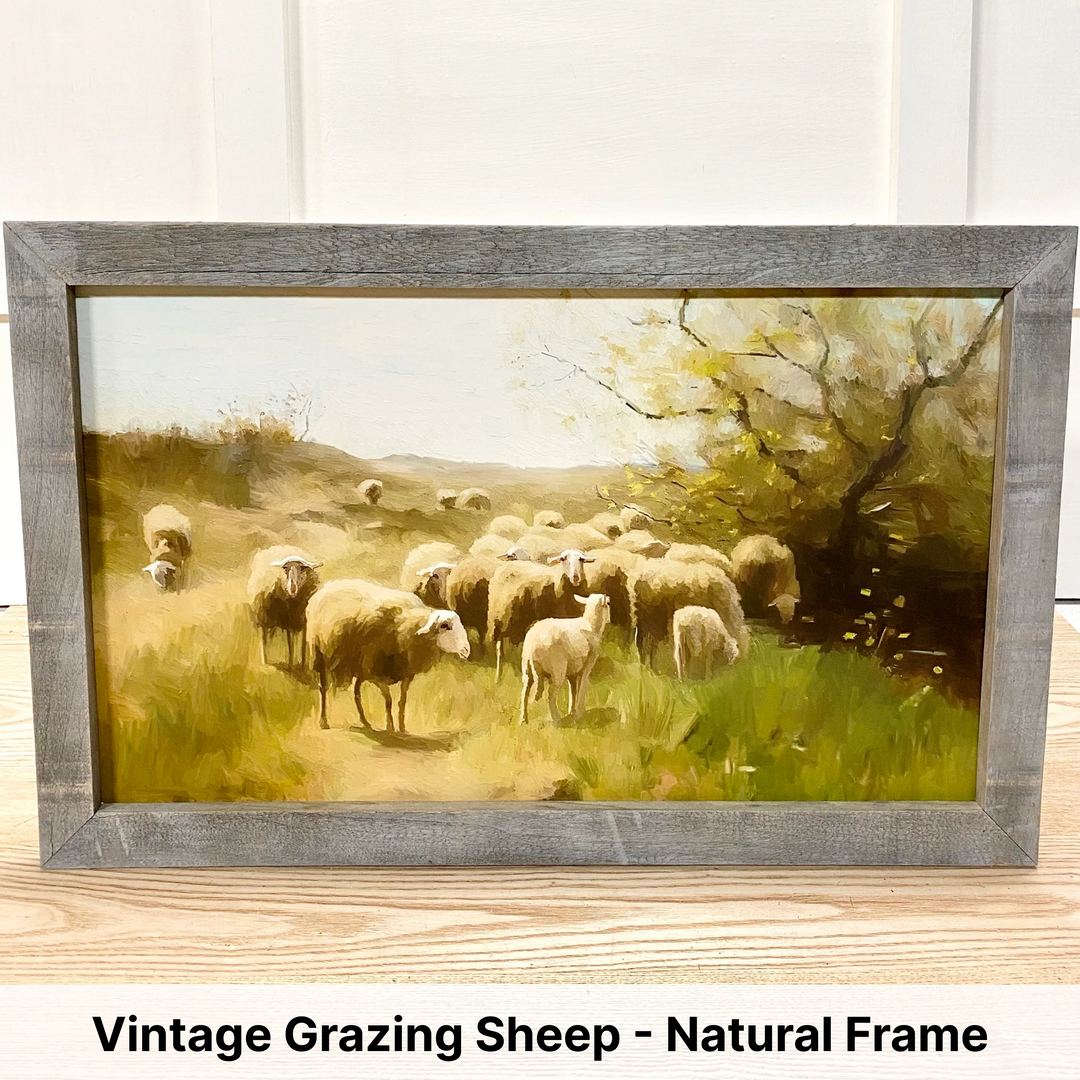 Framed Wall Art - Large Rectangle