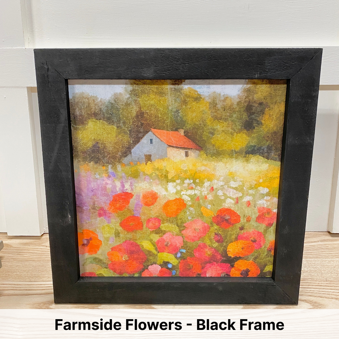 Framed Wall Art - Large Square