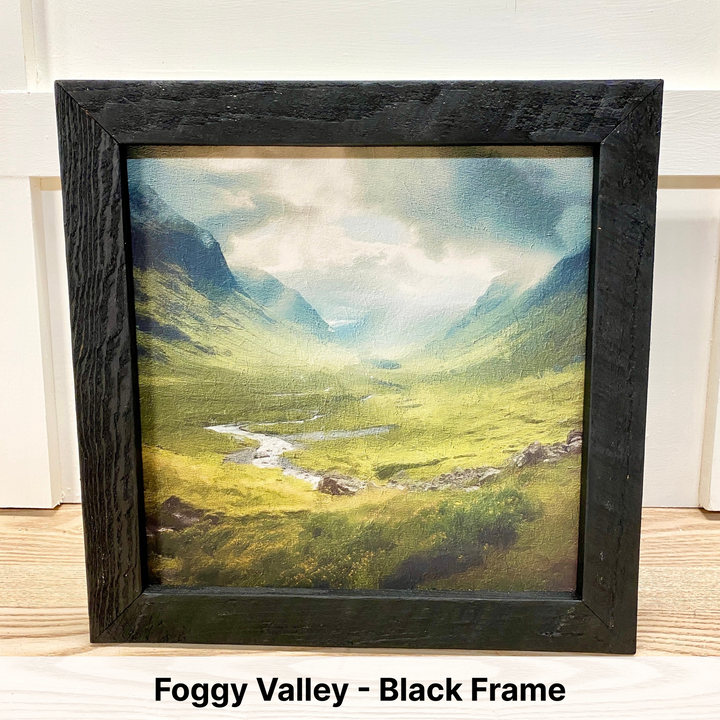 Framed Wall Art - Large Square