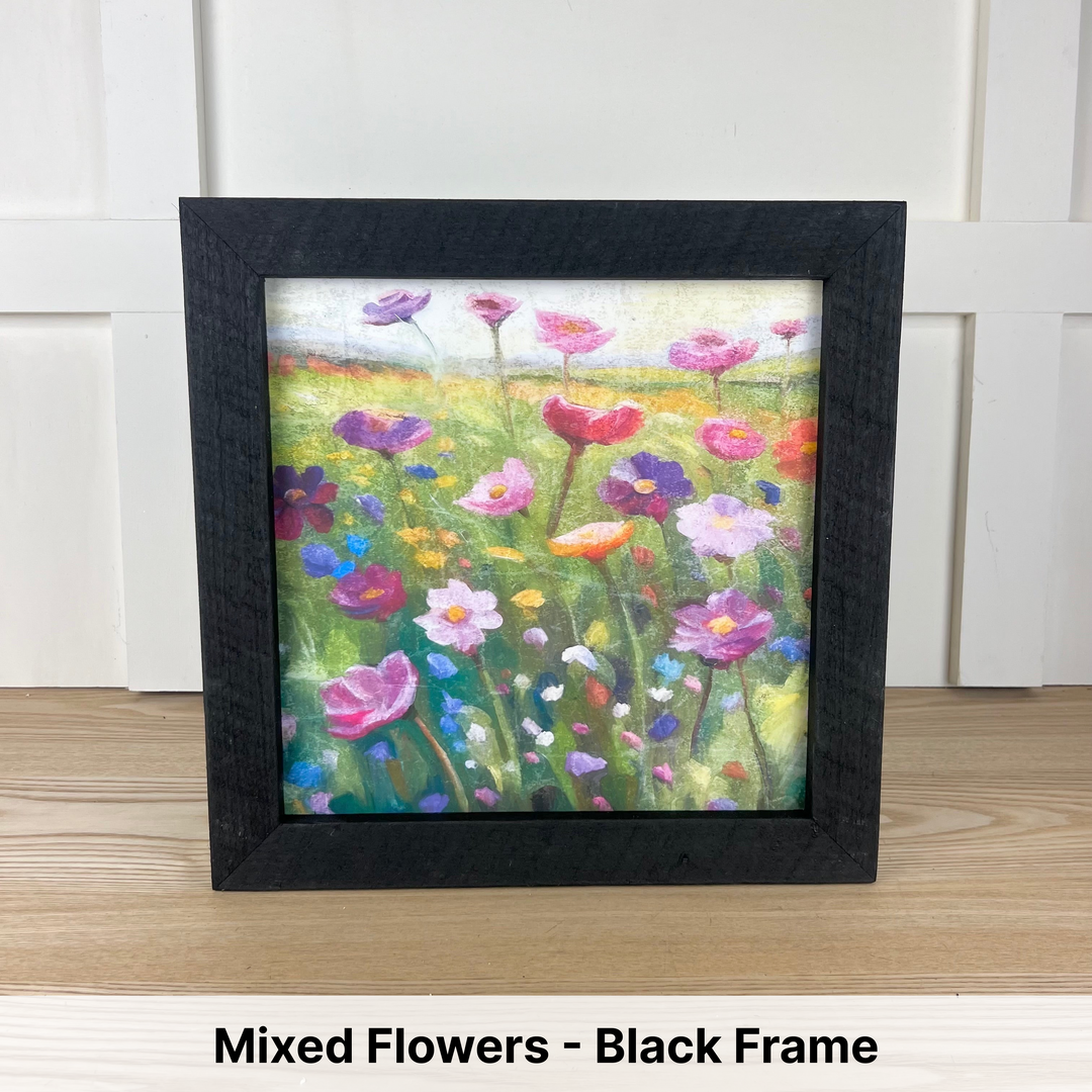 Framed Wall Art - Large Square