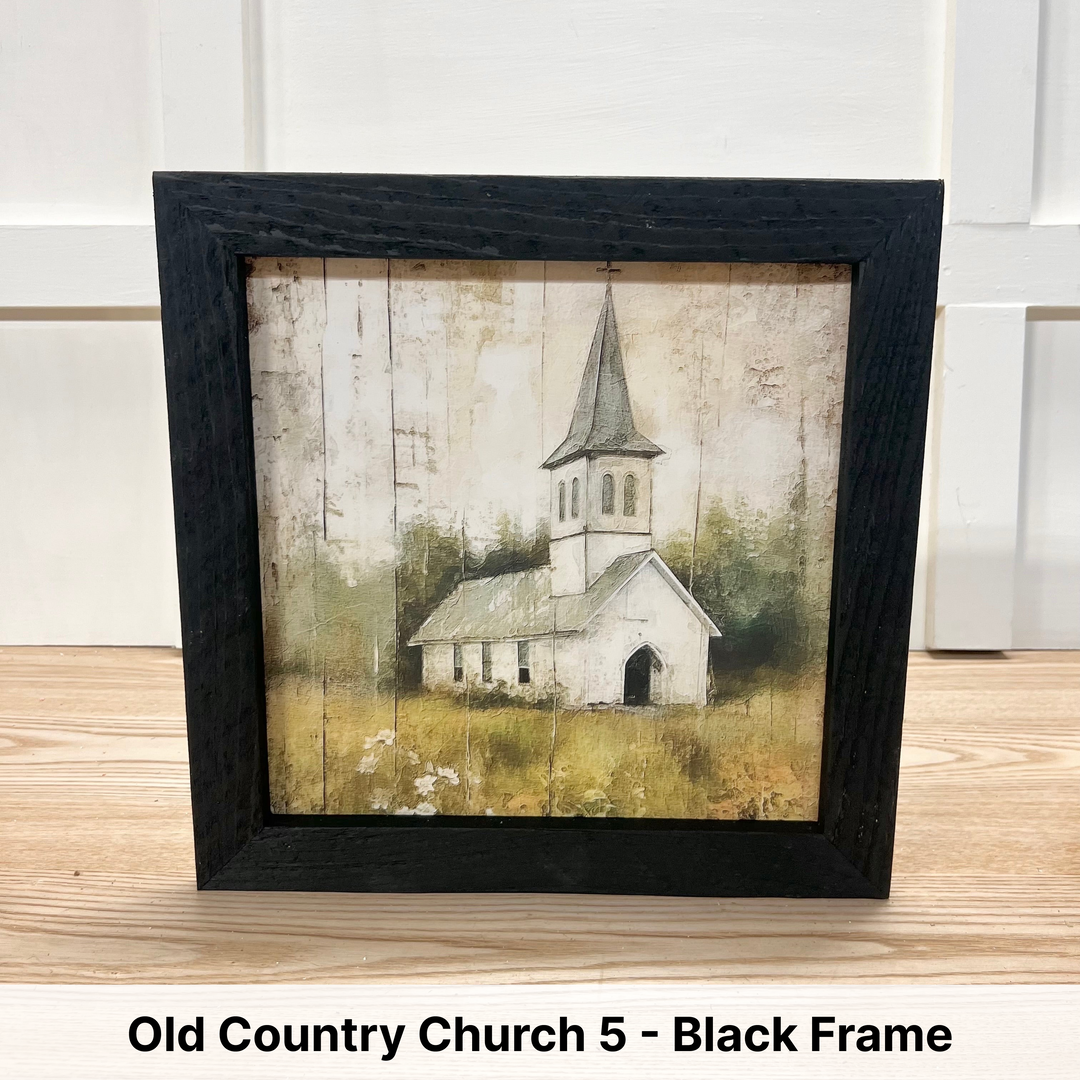 Framed Wall Art - Large Square