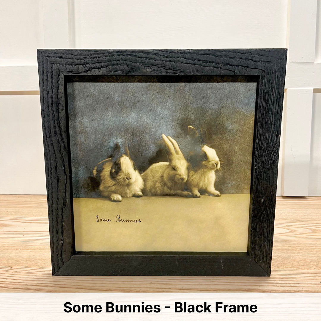 Framed Wall Art - Large Square