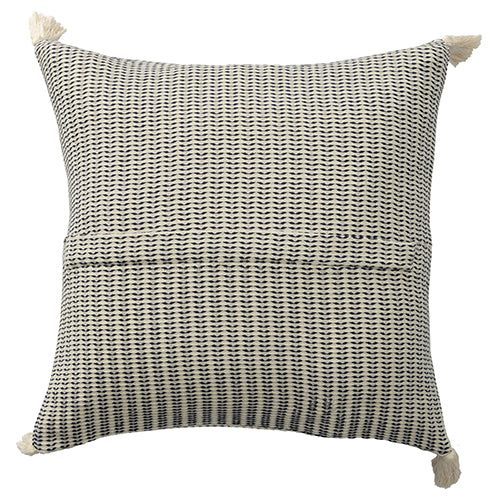 Navy Patterned Pillow