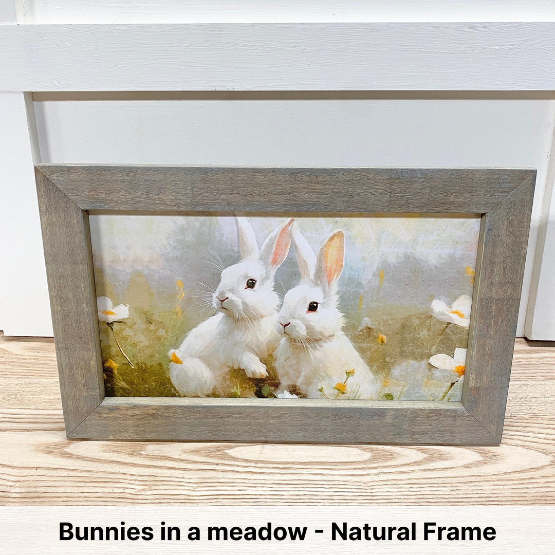 Framed Wall Art - Small Rectangle