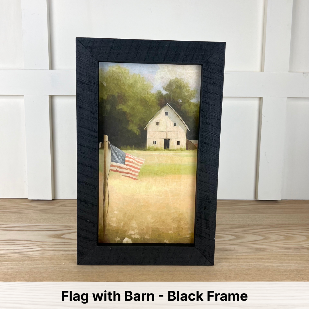 Framed Wall Art - Small Rectangle