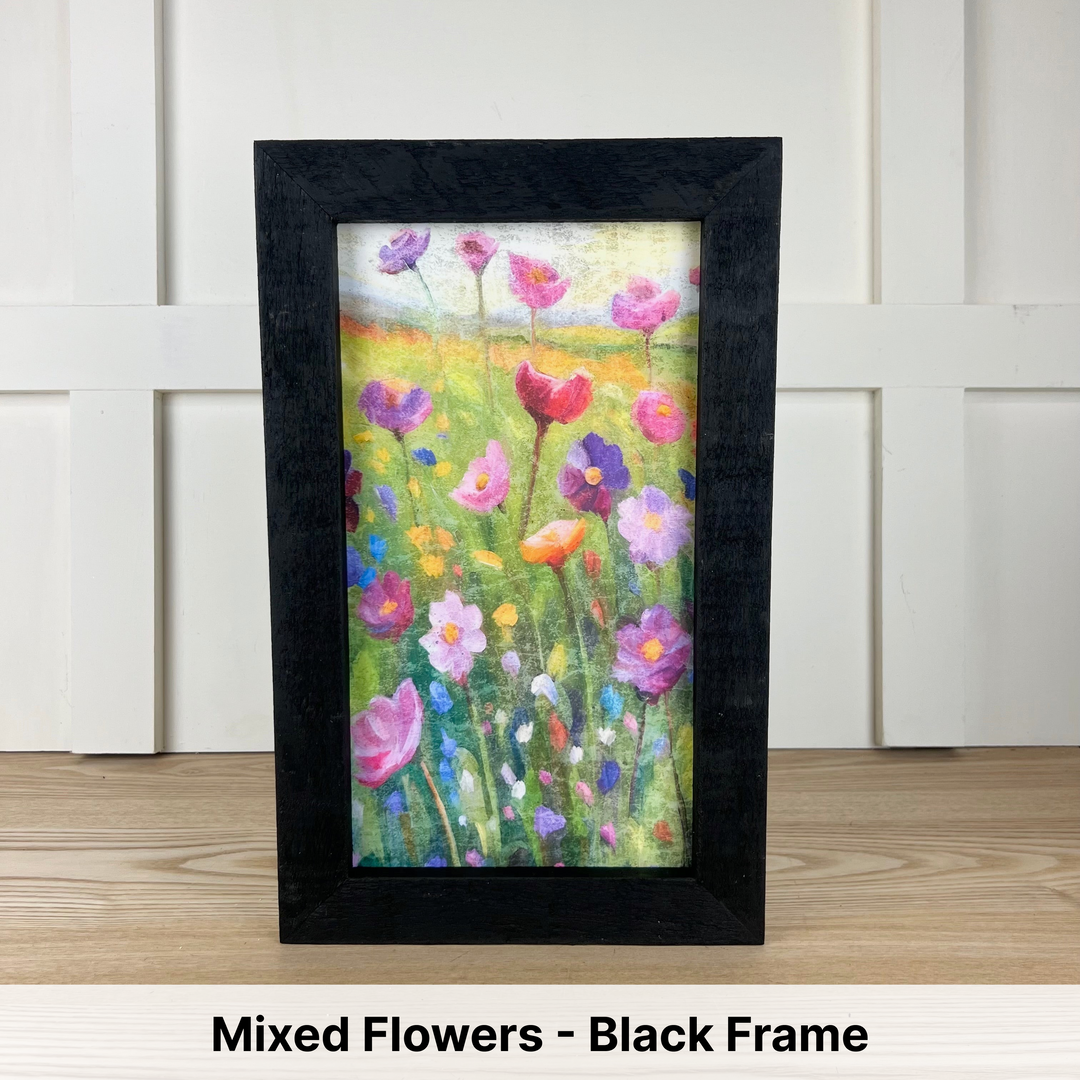 Framed Wall Art - Small Rectangle