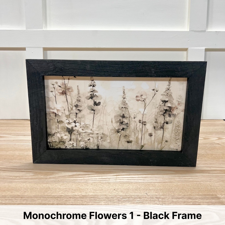 Framed Wall Art - Small Rectangle