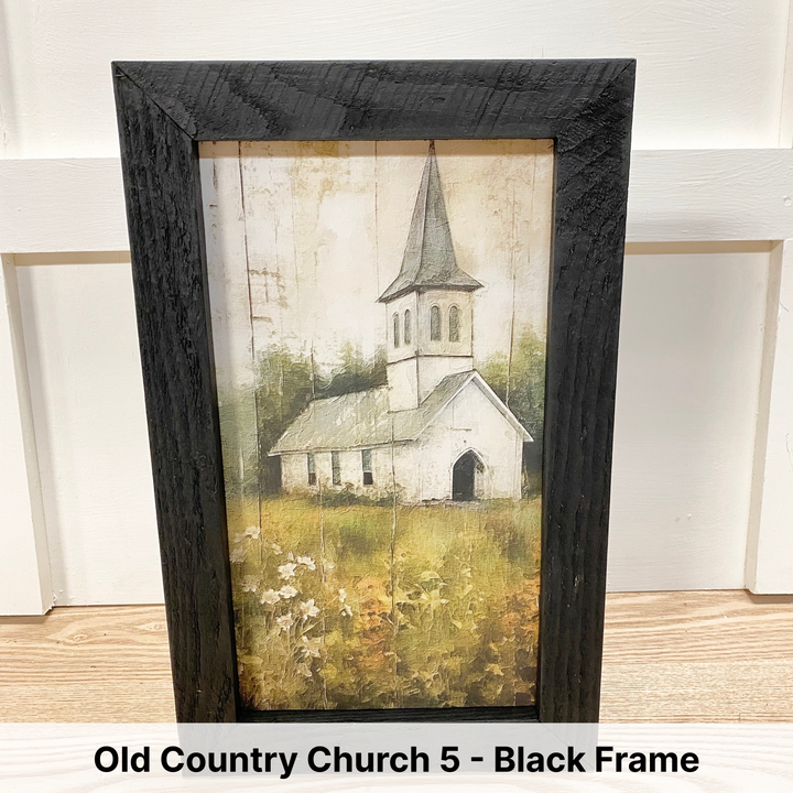 Framed Wall Art - Small Rectangle