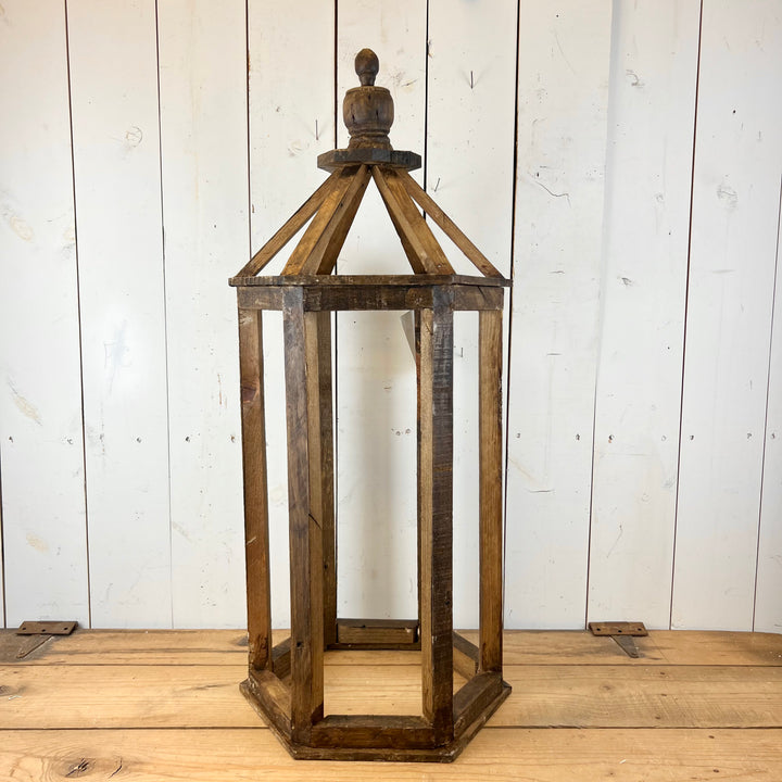 Wooden Distressed Lanterns