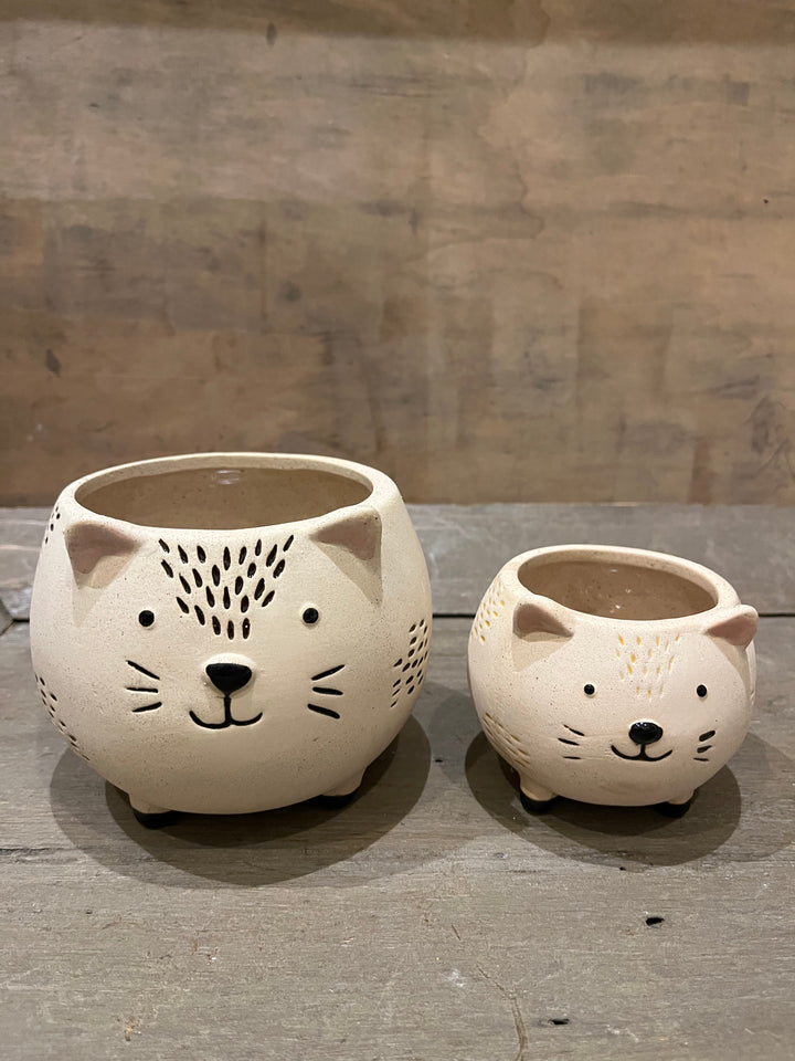 Kitschy Cat Planter