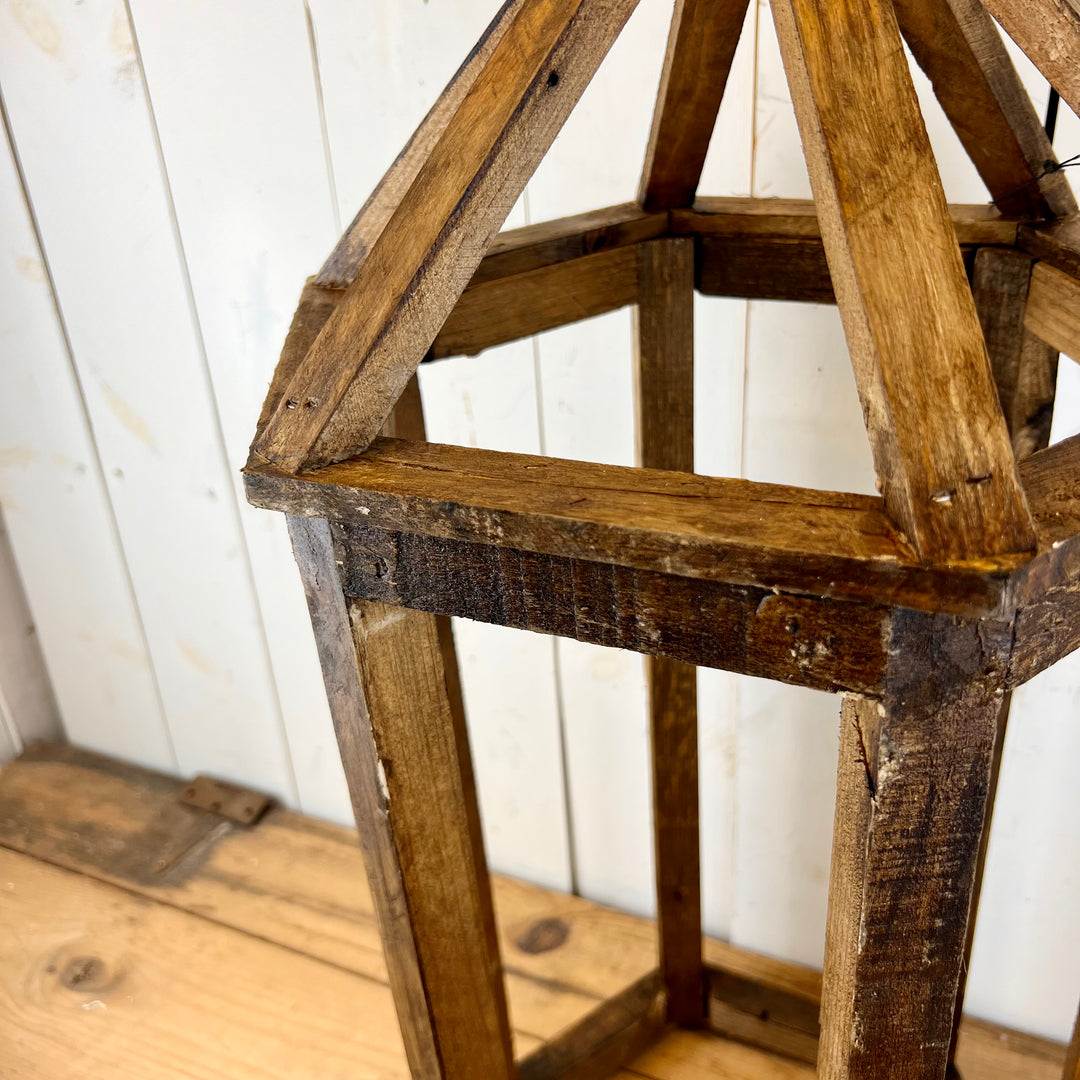 Wooden Distressed Lanterns